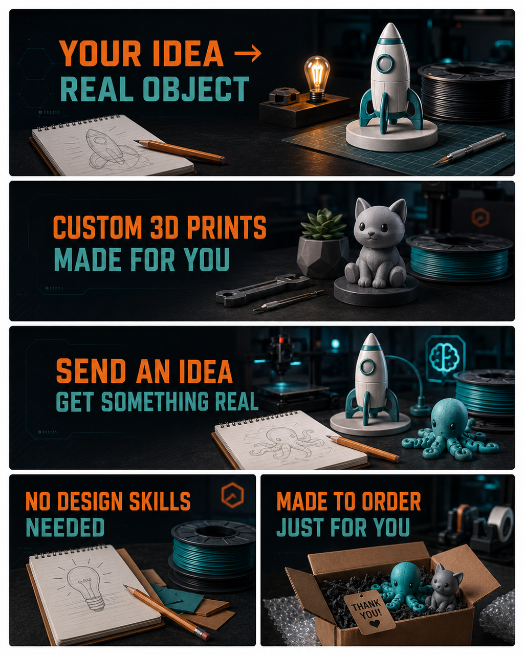Create Your Own Custom 3D Printed Project